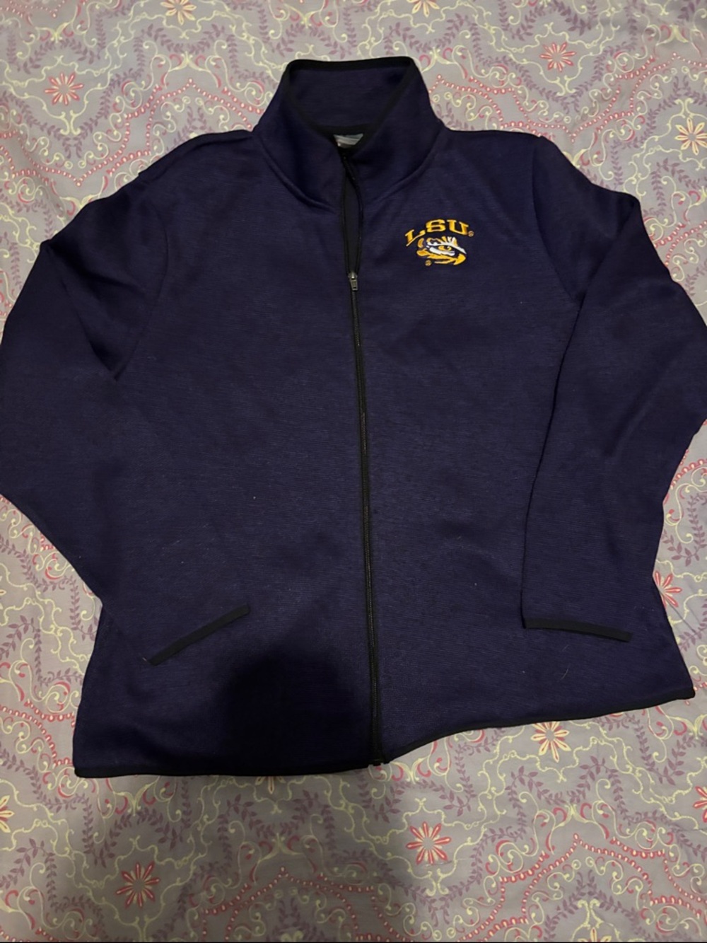 LSU Purple Full-Zip Jacket - Picture 4 of 10